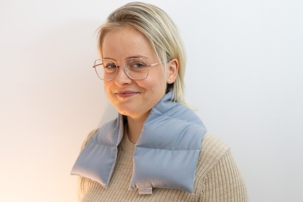 7-delad kudde med rapsfröfyllning - Norrskenkollektion